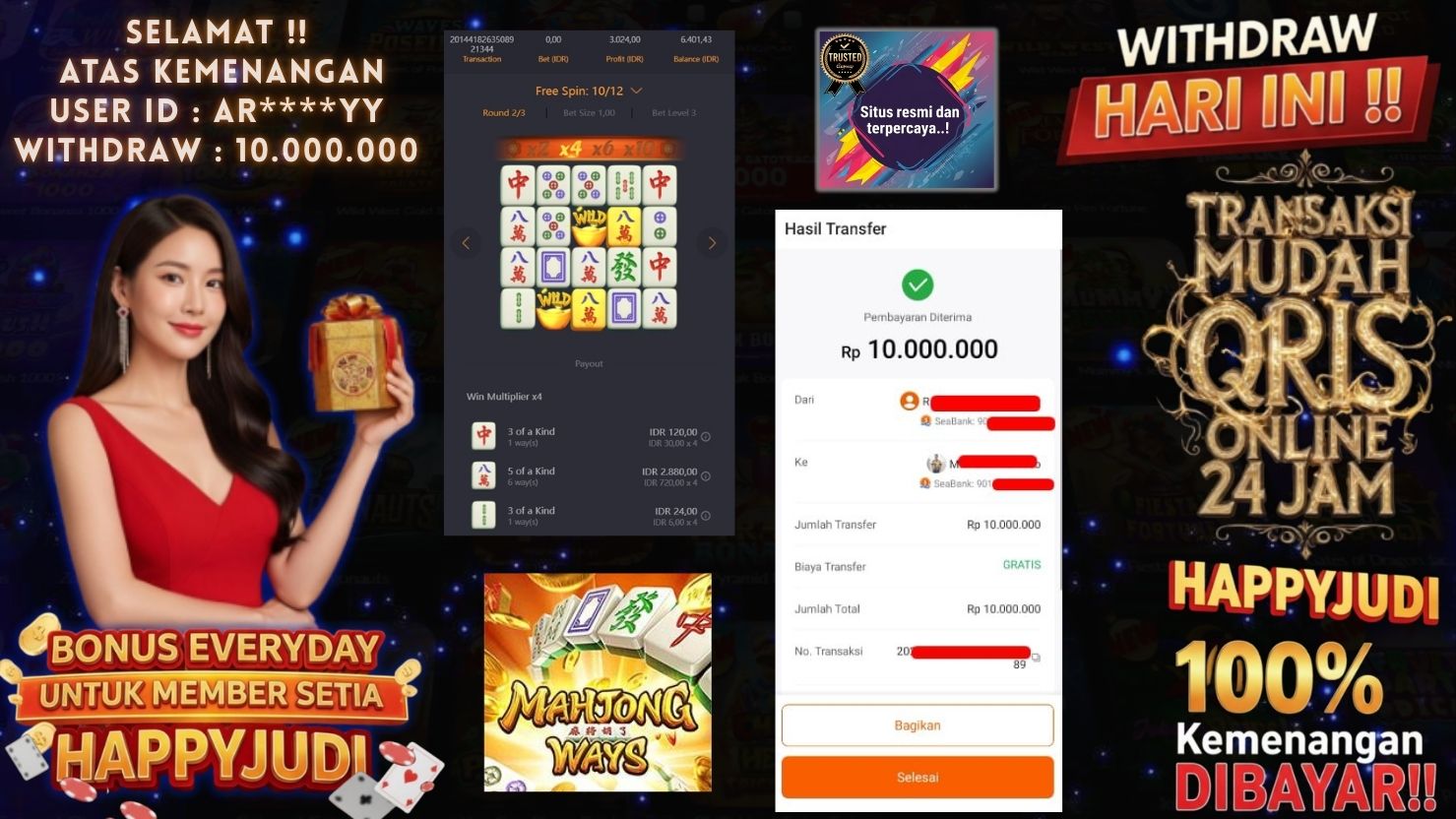 HAPPYJUDI JACKPOT SLOT MAHJONG WAYS